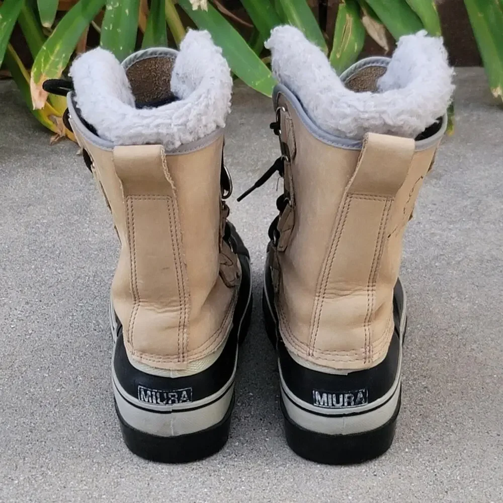 Vtg Miuralaska Steel Shank Insulated Winter Snow Boots